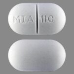 Generic Fioricet MIA 110 Pill – white oval, 14mm – Mikart, LLC and  Chartwell RX